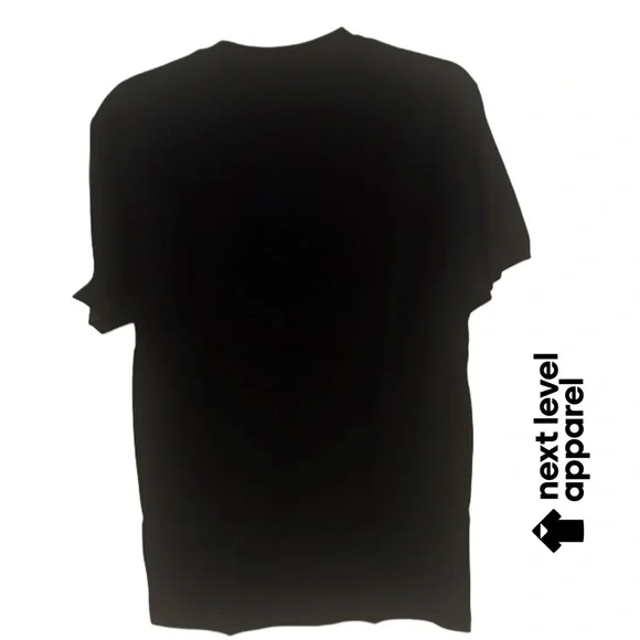 NEW Next Level Apparel Black Tee with Mythical Creature Design “RARE” - Picture 5 of 11